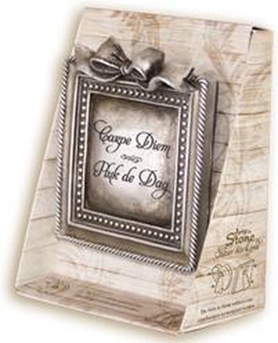 Arts in Stone Carpe Diem decoratie in goud en zilver