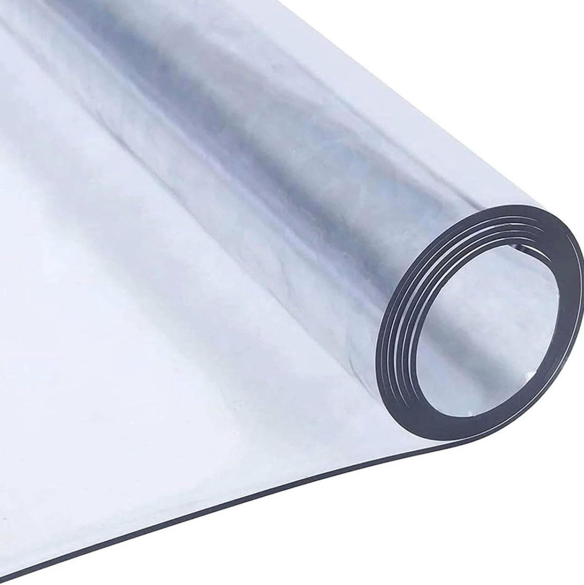 Merkloze Transparante Raamfolie van PVC - Scheurvast en Waterdicht voor het Afschermen van Ruimtes