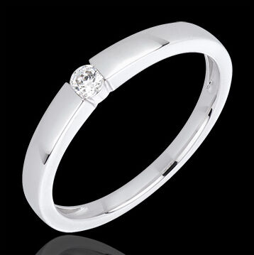 Edenly Diamantring Vera in WeiÃŸgold