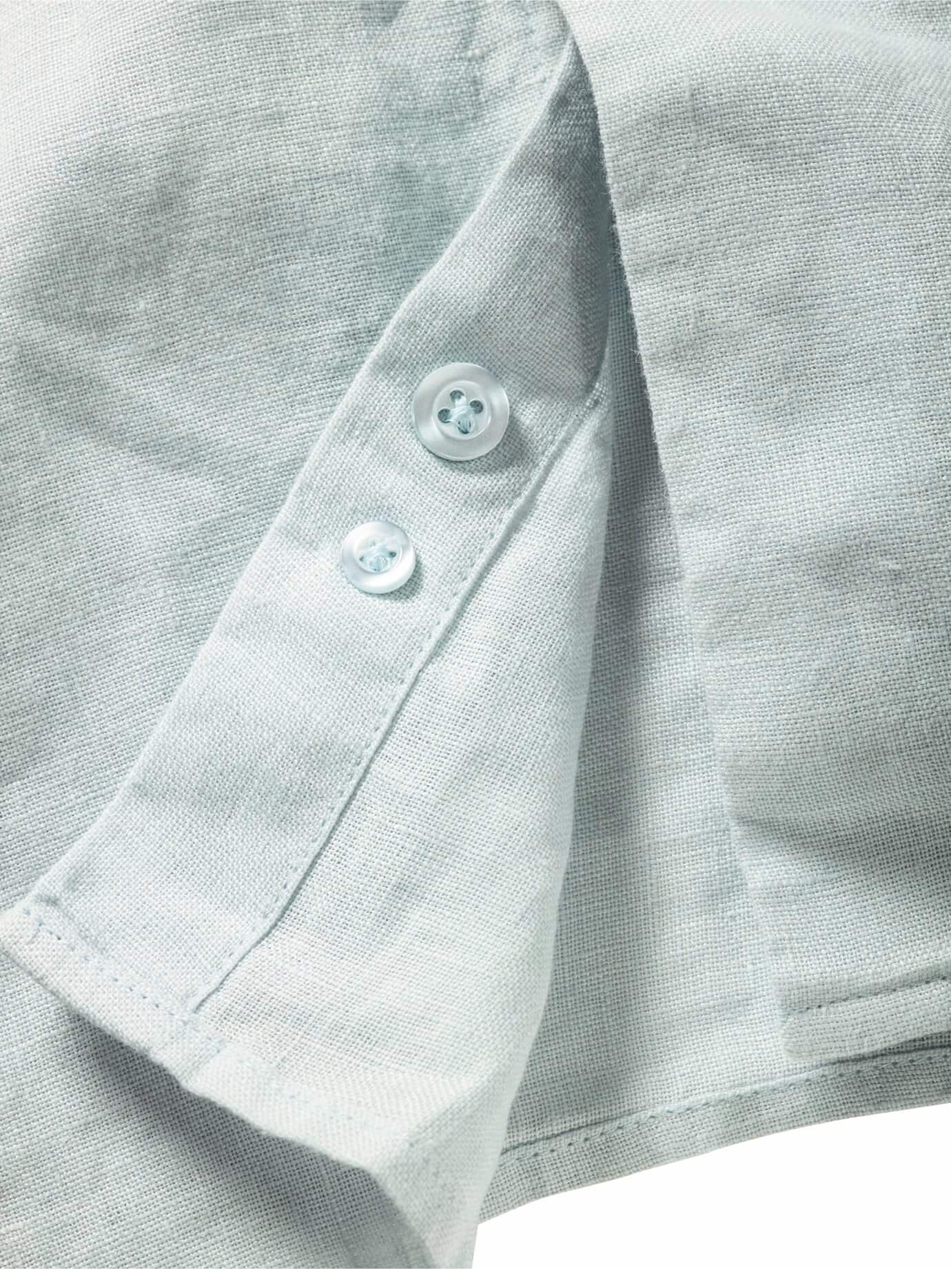 Mey & Edlich Prestige-Leinenhemd Blau 41