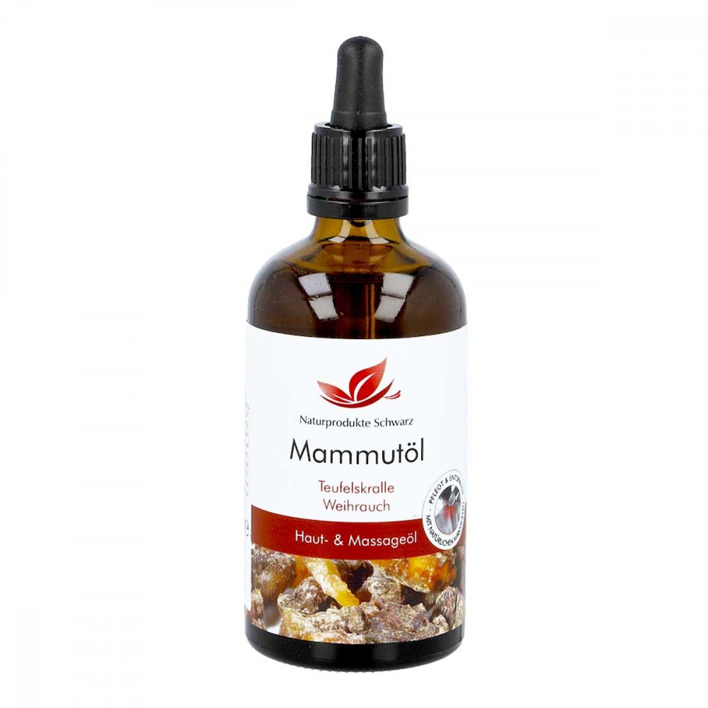 Naturprodukte Schwarz Mammut Massage öl 02858827