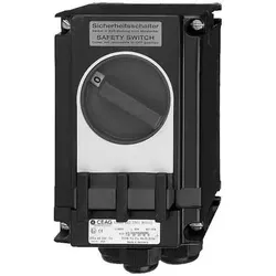 Josef Wallraff GHG2632301R0002 EX-Sicherheitsschalter 40A 3p Not-Aus, Elektronikzubehör + Gehäuse, Schwarz