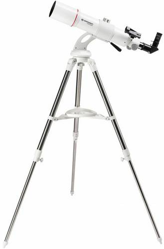 Bresser Optik Messier AR-80/640 AZ NANO Linsen-Teleskop Azimutal Achromatisch Vergrößerung 25 bis 160 x