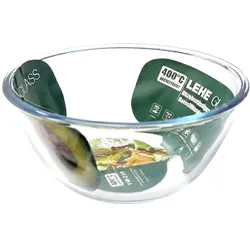 Glas-Schale rund 800 ml Borosilikatglas Ø 15 cm Schüssel ofenfest