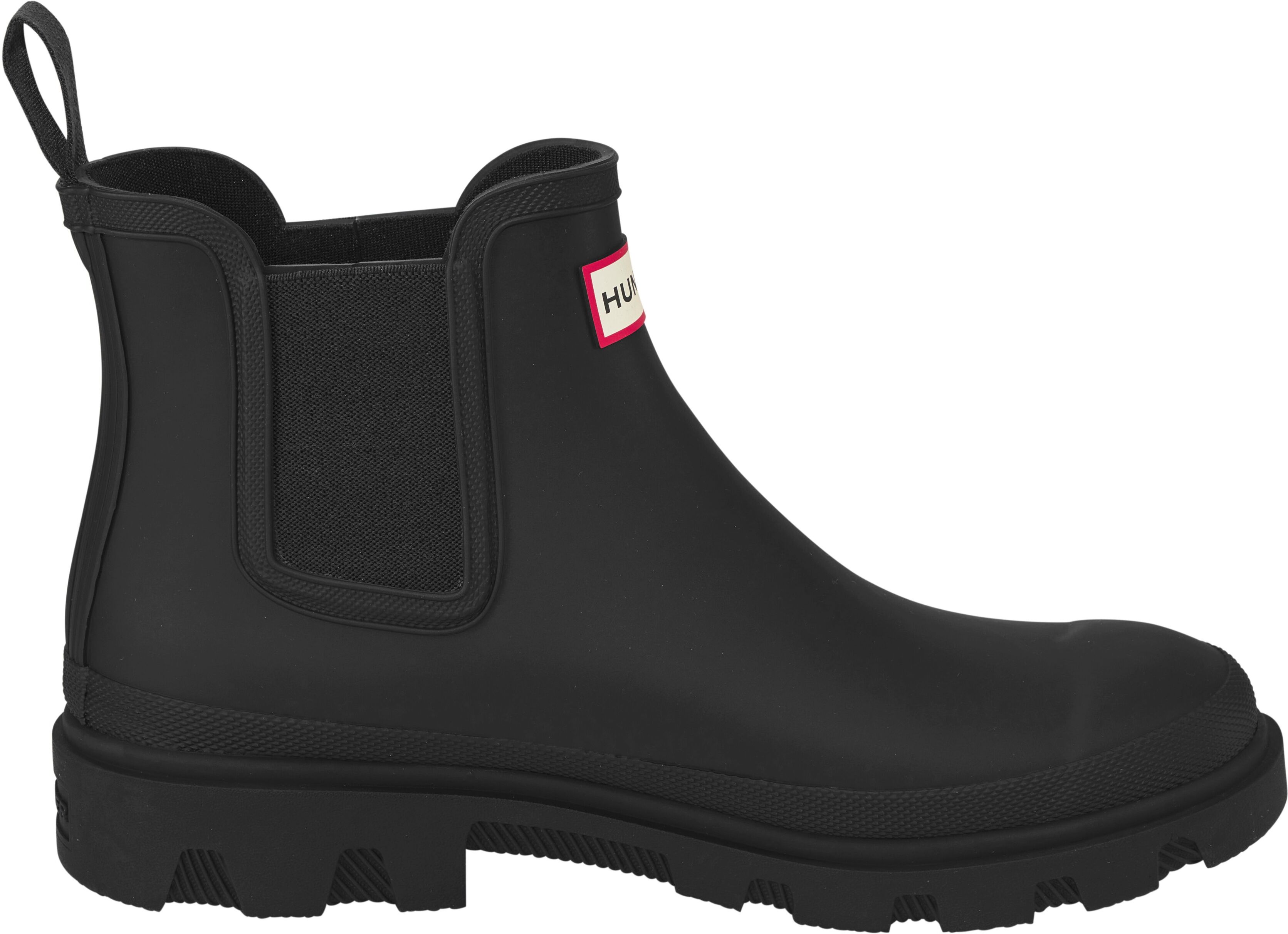 Gummistiefel HUNTER "UNISEX DOWNPOUR CHELSEA BOOT", Gr. 40, schwarz, Gummi, Schuhe Gummistiefel, wasserdicht schwarz 40