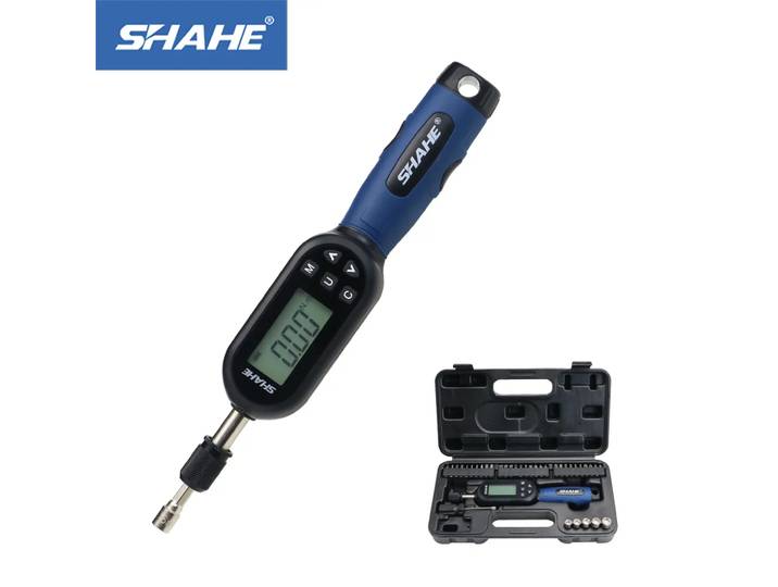 SHAHE-Tournevis dynamométrique numérique pour vélo électronique, clé de couple, précision ± 1/4, valeur préréglée, stockage de données, buzzer, 2%