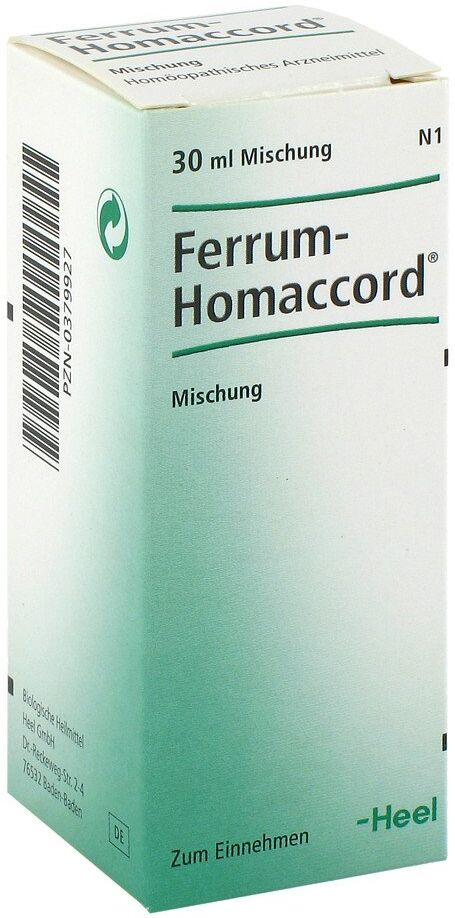 Ferrum Homaccord Tropfen 30ml
