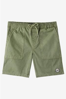 O'Neill s Ronan Field Shorts in Oil Green, Size Medium