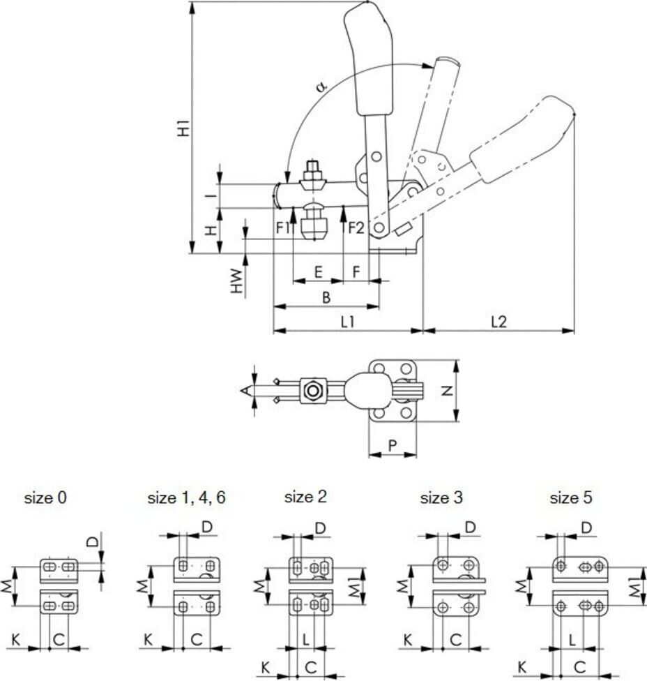 AMF Gegenhalter für Nr. 376740 5 (94664)