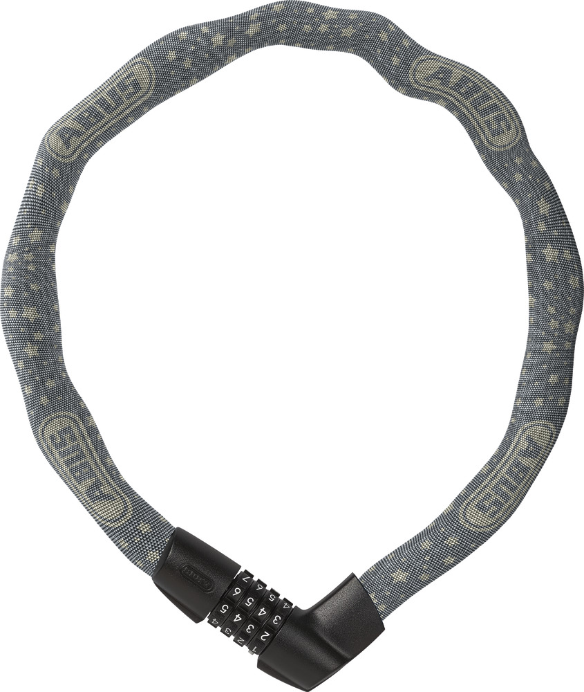ABUS Kettenschloss Tresor 1385/75 grey star 10088010-01