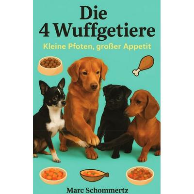 Die 4 Wuffgetiere - Kleine Pfoten, großer Appetit, Taschenbuch von Marc Schommertz, Epubli, 978-3-8197-3688-9