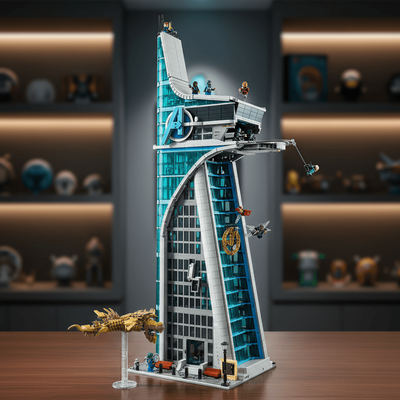 Uplift Picks Marvel Classic Tower Building Blocks Architecture Set 5201 Pieces Marvel Classic Tower Building Blocks Architecture Set 5201 Pieces