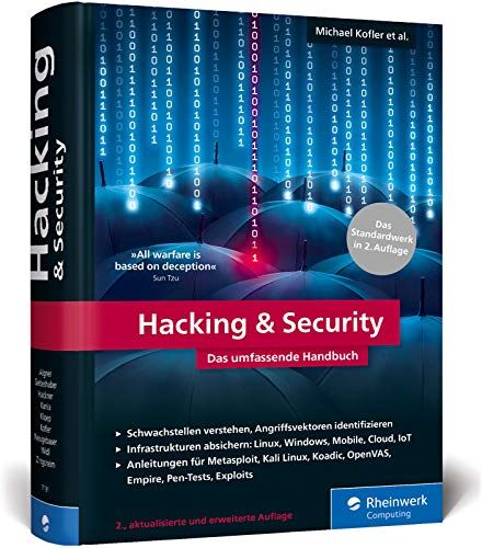 Michael Kofler - Hacking & Security: Das umfassende Handbuch für mehr IT-Sicherheit. Die 2. Auflage des Security-Standardwerks - Preis vom 09.10.2026 07:28:09 h