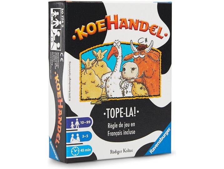 Ravensburger Koehandel - Nederlandstalig bied- en onderhandelspel - 3 tot 5 spelers
