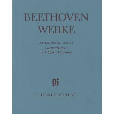 Beethoven, L: Ouvertüren zur Oper Leonore Band 1 -
