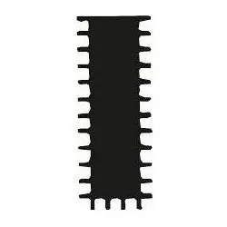 F. Dick, Raspel + Feile, Flachfeile Hieb 2 (Halbschlicht) (Hieb 2, 350 mm)