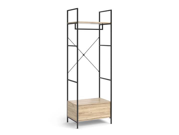 Armoire à vêtements avec tiroir bois 60x180cm