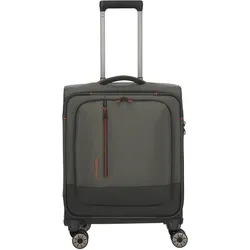 Travelite CROSSLITE Bordtrolley S mit 4 Rollen (55 cm) - Oliv Koffer24