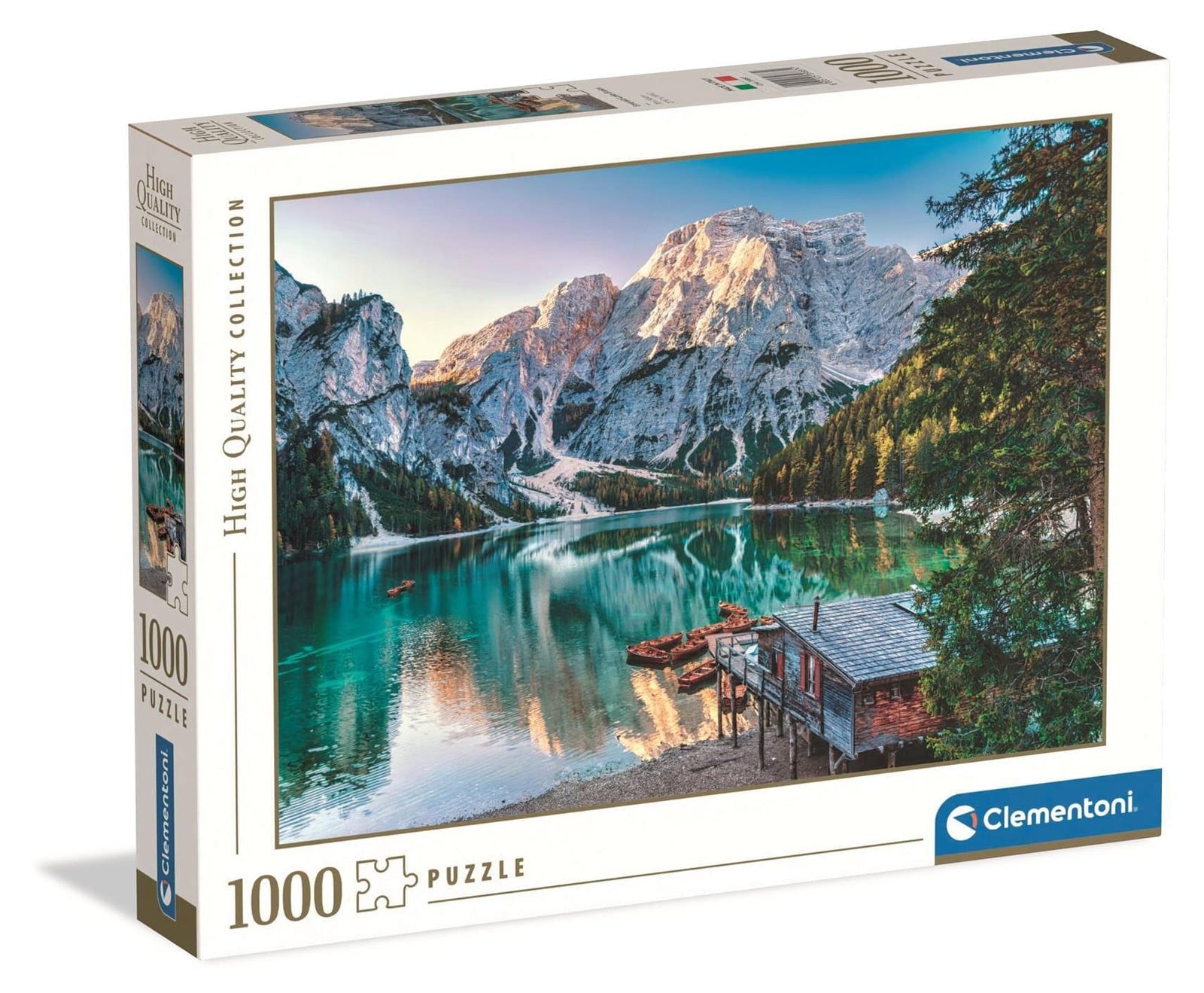 Clementoni CLE Puzzel 1000 stukjes Emerald Lake Braies