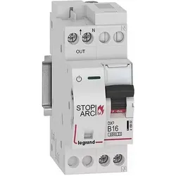 Legrand, Gefahrenmelder, DX3 AFDD Brandschutzschalter mit FI/LS-Schalter
