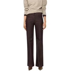 Mac Dream Wide Leg Jeans in Dunkelbraun-D40-L34