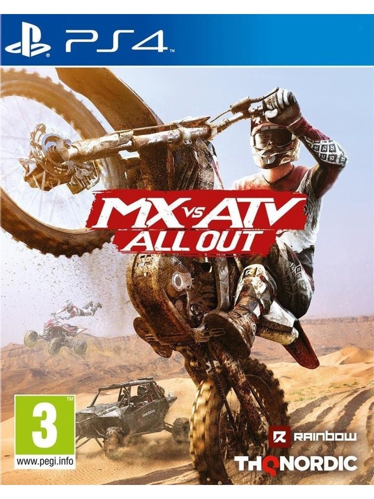MX vs ATV: All Out - Sony PlayStation 4 - Rennspiel - PEGI 3