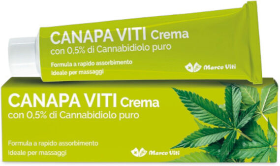 Marco Viti Farmaceutici Canapa Viti Crema 0,5% Cbd