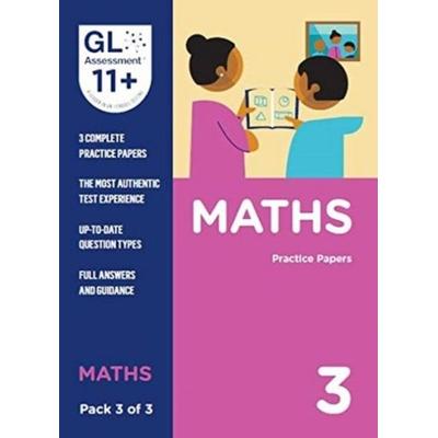 11+ Practice Papers Maths Pack 3 (Multiple Choice), Taschenbuch von GL Assessment, GL Assessment, 978-0-7087-2760-7