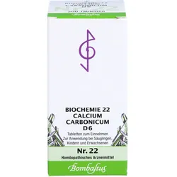 Biochemie 22 Calcium Carbonicum D 6 200 ST