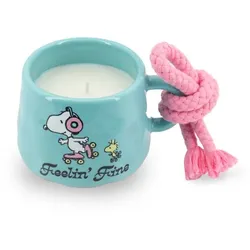 Peanuts  Duftkerzen 200g Glas Rosa