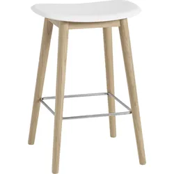 Fiber Hocker 65 cm weiß