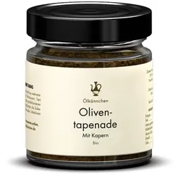 Ölkännchen Oliventapenade mit Kapern, aus Kalamon Oliven bio