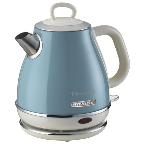 Ariete Vintage Wasserkocher 1L, blau