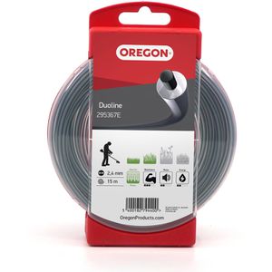 Oregon Trimmerfaden Duoline 295367E, rund, 2,4mm x 15m