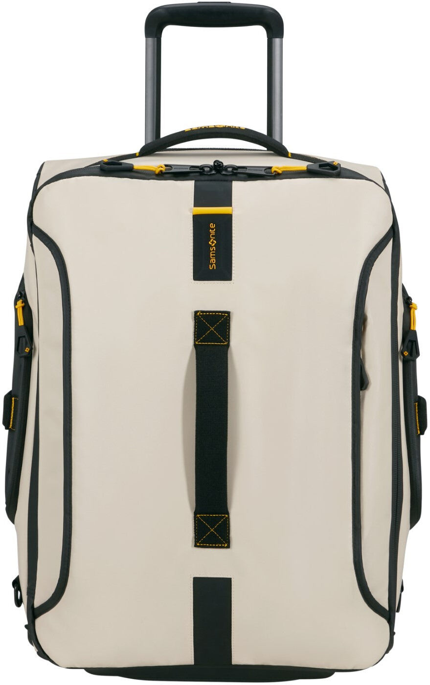 Samsonite Paradiver Light 55cm 2-Wheel Cabin Duffle & Backpack - Sand