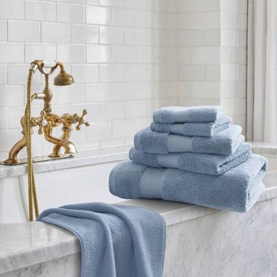 Madison Park Signature Turkish 100% Cotton Oversized Quick Dry Highly Absorbent 6-Piece Towel Set