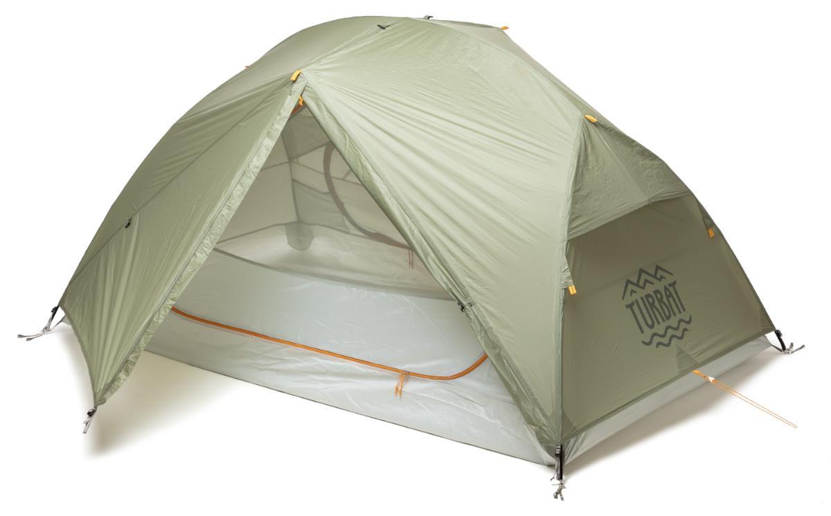 Turbat Shanta Pro 2 Tea Green - leichtes Zelt - 2 Personen - Grün