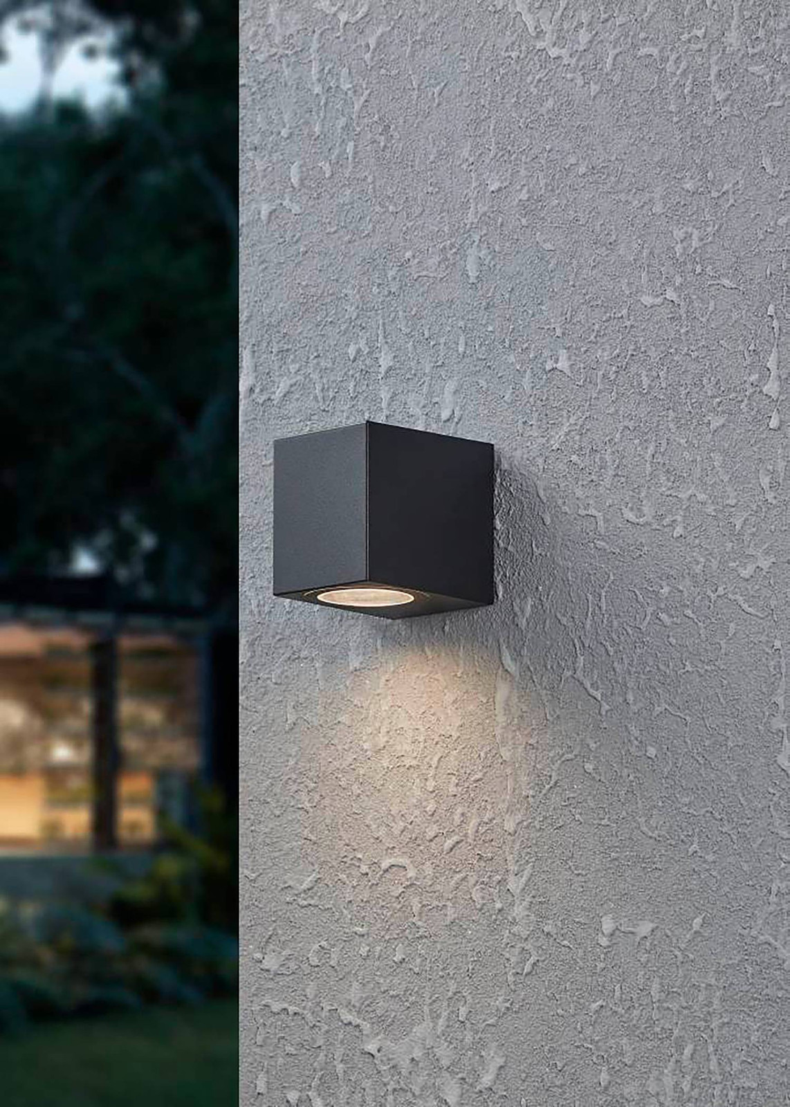 home24 Jabaga LED-wandlamp zwart