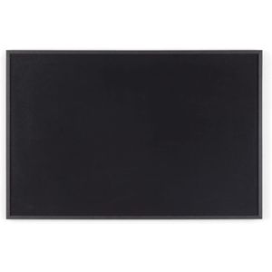 Bi-Office Kreidetafel New Basic PM38011615, schwarz, Wandtafel mit schwarzem Holzrahmen, 88,5 x 58,5 cm