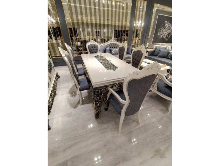 Xlmoebel Sitzgruppe Luxus Holzstühle für das Esszimmer mit zeitgemäßem Design, (Stühle, 6-tlg., 6x Stühle), Hergestellt in Europa