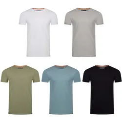 riverso Tshirt Herren Regular Fit RIVLenny - White - XXL
