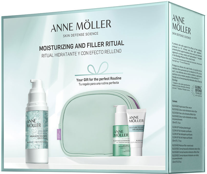 Anne Möller Rituel Blocage Effet Hydratant Et Comblement Coffret De 4 pièces