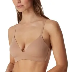 Schiesser BH Invisible Soft Bra With Underwired Bra Beige C 75 Damen