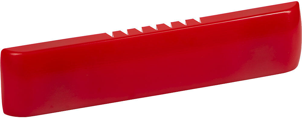 kaiserkraft Gabelstapler Heck- und Seitenschutz, BxH 100 x 32 mm, signalrot