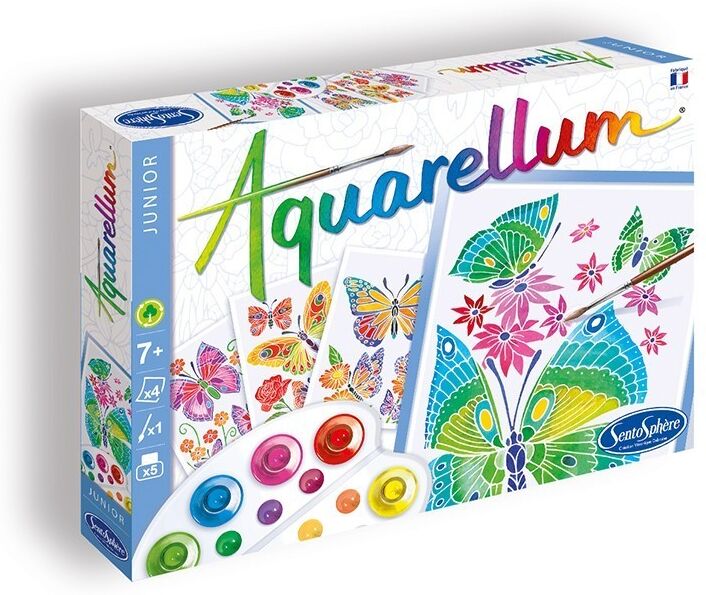 SentoSphère Aquarellum Junior Papillons et Fleurs