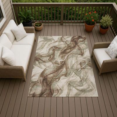 Addison Rugs Machine Washable Indoor/ Outdoor Modern Summerset Chantille Rug