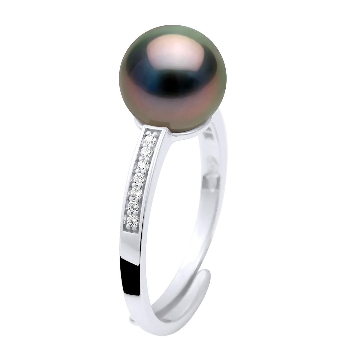Ring Sieraden - Echte Cultivated Tahiti Parel Rond 8-9 mm