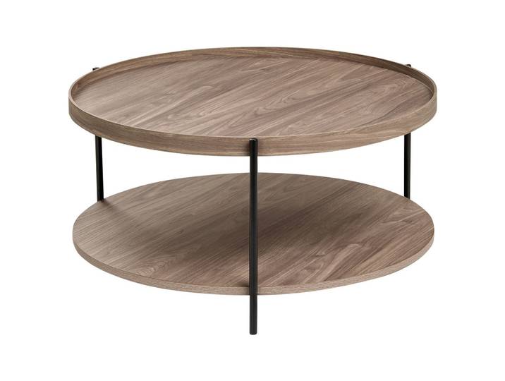 COUCHTISCH Dunkelbraun Lander