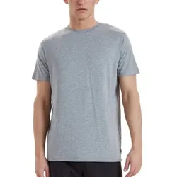 Resteröds Bamboo Crew Neck Grau Medium Herren