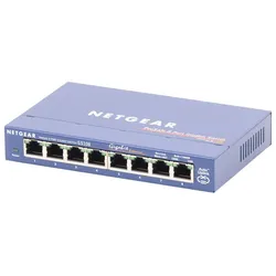 Netgear GS108GE Switch 8 Port Desktop Gigabit lüfterlos